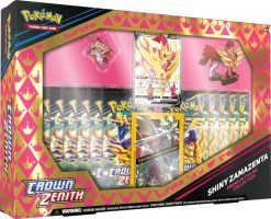 POKÉMON TCG Crown Zenith Shiny Zacian-Zamazenta Figure Box-2-JToys