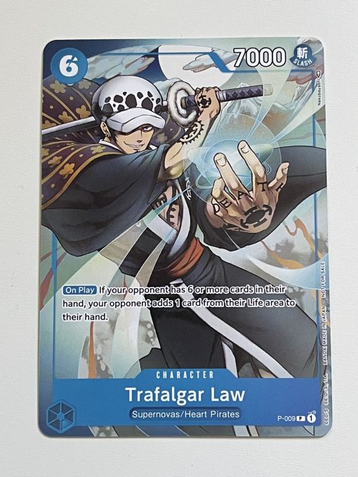 One Piece Tcg Tournament Pack Promo Trafalgar Law P-009 | One Piece Tcg Single