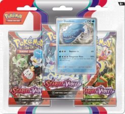 Pokemon TCG Scarlet and Violet Three-Booster Blister