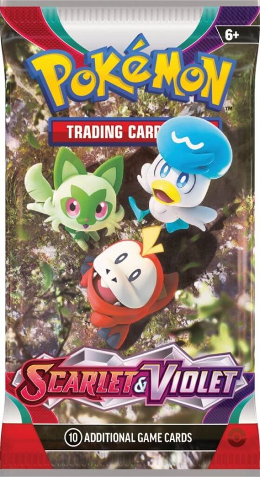 Pokémon Tcg Scarlet &Amp; Violet 1 Booster-6-Jtoys Pokémon Tcg Scarlet &Amp; Violet 1 Booster-6-Jtoys