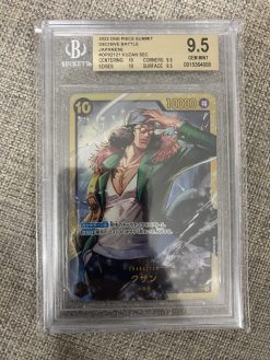 Japanese One Piece TCG Decisive Battle Kuzan OP02-121 BGS: 9.5 | One Piece TCG Single