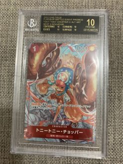 Japanese One Piece TCG Flagship Battler Best 8 Souvenir Tony Tony Chopper ST01-006 BGS: 10 Black Label | One Piece TCG Single
