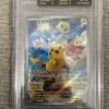 Japanese Pokemon Tcg Scarlet &Amp; Violet Early Purchase Bonus Pikachu Promo 001/Sv-P Black Label Bgs: 10 | Pokemon Tcg Single - Jtoys