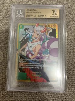 One Piece TCG Romance Dawn Yamato SCR OP01-121 BGS: 10 | One Piece TCG Single