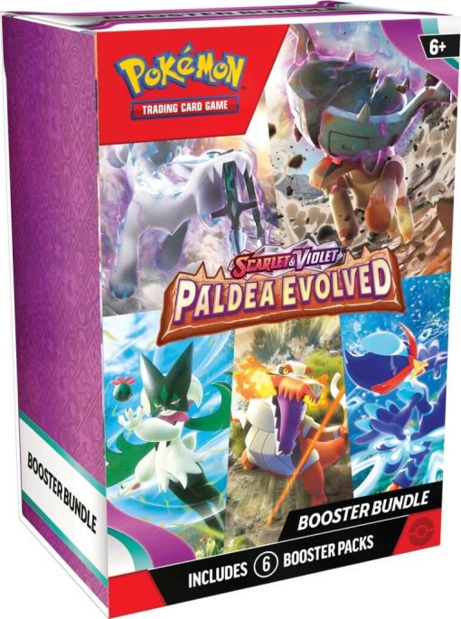 Pokémon Tcg Scarlet &Amp; Violet 2 Paldea Evolved - Booster Bundle-1-Jtoys