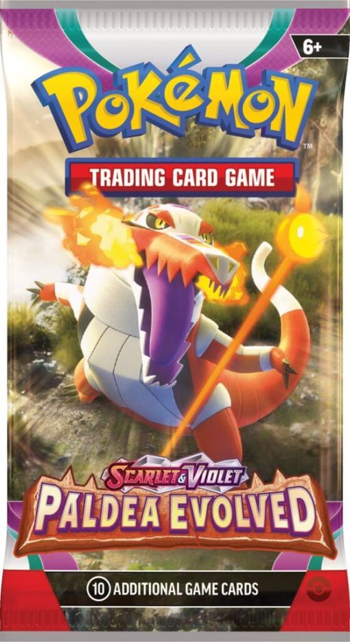 Pokémon Tcg Scarlet &Amp; Violet 2 Paldea Evolved - Booster-4-Jtoys