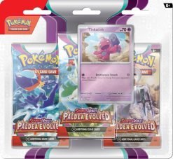 POKÉMON TCG Scarlet & Violet 2 Paldea Evolved - Three booster blister-2-JToys