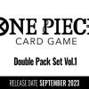 One Piece Card Game Double Pack Set Vol 1 Dp01 Starter Deck Display - Jtoys