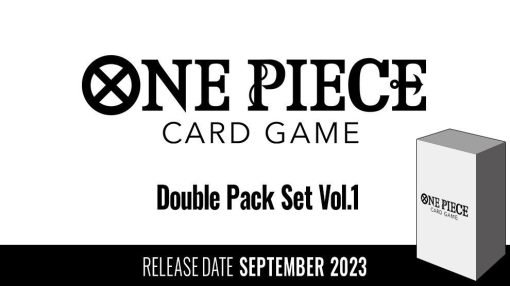 One Piece Card Game Double Pack Set Vol 1 Dp01 Starter Deck Display