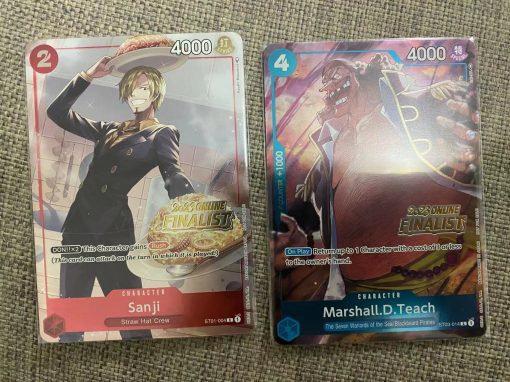 One Piece Tcg Full Set 2023 Online Finalist - 3 - Jtoys