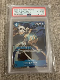 One Piece TCG Winner Pack Vol.1 Trafalgar Law P-009 PSA: 10 | One Piece TCG Single