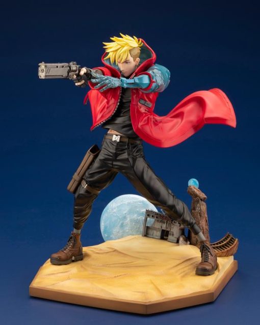 Trigun Artfx J Vash The Stampede (Stampede Ver.) 1-8 Scale Figure-4-Jtoys