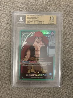 One Piece Card Game Super Pre Release Kid ST02-001 BGS 10 - 1 - JToys