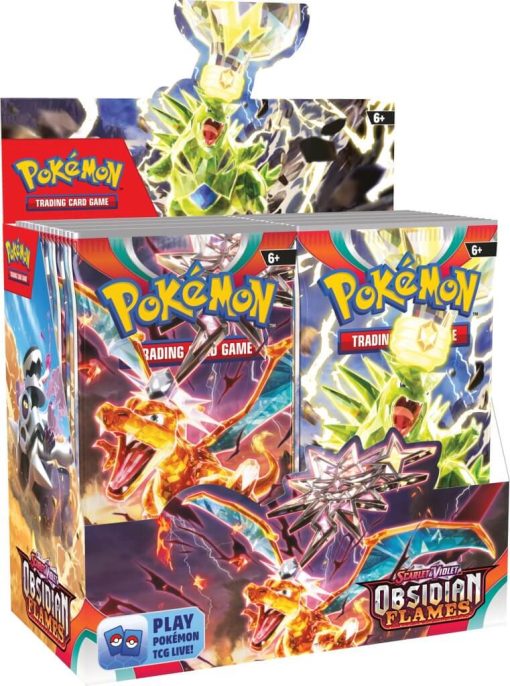 Pokémon Tcg Scarlet &Amp; Violet 3 Obsidian Flames Booster-1-Jtoys Pokémon Tcg Scarlet &Amp; Violet 3 Obsidian Flames Booster-1-Jtoys