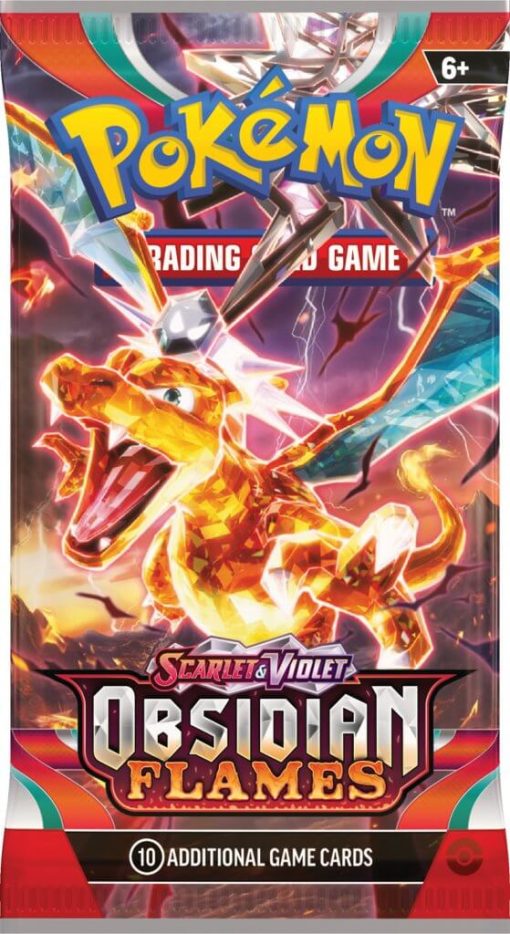 Pokémon Tcg Scarlet &Amp; Violet 3 Obsidian Flames Booster-3-Jtoys Pokémon Tcg Scarlet &Amp; Violet 3 Obsidian Flames Booster-3-Jtoys