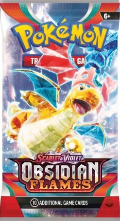 Pokémon Tcg Scarlet &Amp; Violet 3 Obsidian Flames Booster-4-Jtoys Pokémon Tcg Scarlet &Amp; Violet 3 Obsidian Flames Booster-4-Jtoys