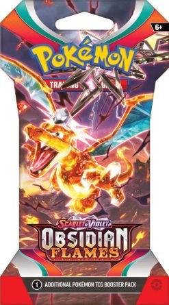 POKÉMON TCG Scarlet & Violet 3 Obsidian Flames Blister-1-JToys