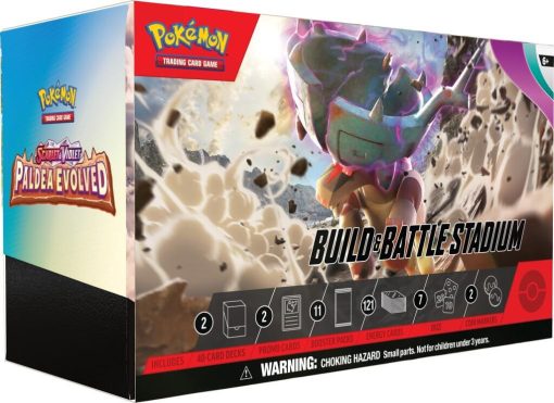 Pokémon Tcg Scarlet &Amp; Violet 2 Paldea Evolved - Build &Amp; Battle Stadium-1-Jtoys Pokémon Tcg Scarlet &Amp; Violet 2 Paldea Evolved - Build &Amp; Battle Stadium-1-Jtoys