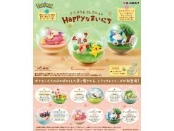 Pokemon Terrarium Collection -Happy Days- 1Box (6pcs)-1-JToys