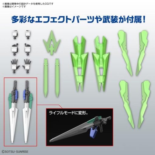 Gundam Build Metaverse Hggbm Gundam 00 Diver Arc 1-144 Scale Model Kit-8-Jtoys