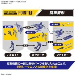 Macross Delta Hg Yf-29 Durandal Valkyrie (Maximilian Genius Machine) Full Set 1-100 Scale Model Kit-6-Jtoys