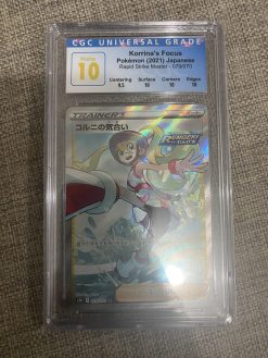 Japanese Pokemon TCG Rapid Strike Master Korrina's Focus 079-070 CGC 10 - 1 - JToys