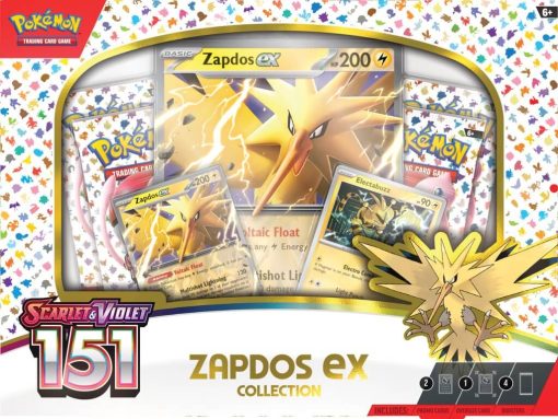 Pokémon Tcg Scarlet &Amp; Violet 151 Collection—Zapdos Ex-2-Jtoys Pokémon Tcg Scarlet &Amp; Violet 151 Collection—Zapdos Ex-2-Jtoys