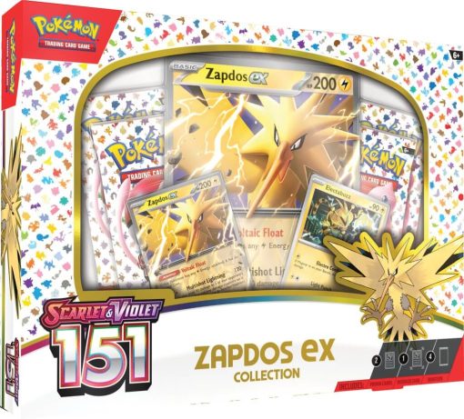 Pokémon Tcg Scarlet &Amp; Violet 151 Collection—Zapdos Ex-1-Jtoys Pokémon Tcg Scarlet &Amp; Violet 151 Collection—Zapdos Ex-1-Jtoys