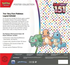 Pokémon Tcg Scarlet &Amp; Violet 151 Poster Collection-3-Jtoys