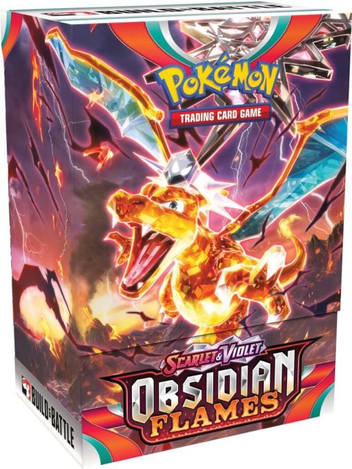 Pokémon Tcg Scarlet &Amp; Violet 3 Obsidian Flames - Build &Amp; Battle Box-2-Jtoys Pokémon Tcg Scarlet &Amp; Violet 3 Obsidian Flames - Build &Amp; Battle Box-2-Jtoys