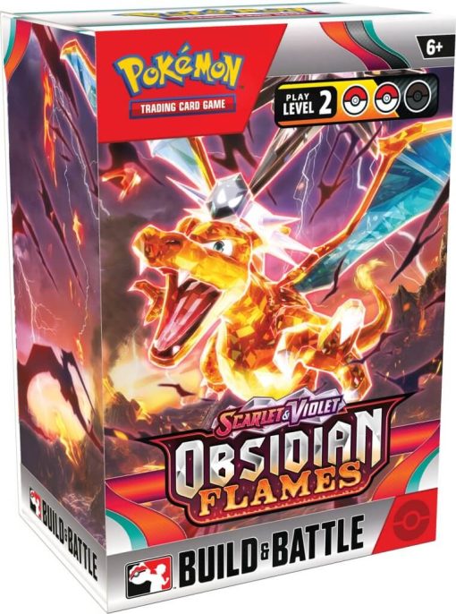 Pokémon Tcg Scarlet &Amp; Violet 3 Obsidian Flames - Build &Amp; Battle Box-1-Jtoys Pokémon Tcg Scarlet &Amp; Violet 3 Obsidian Flames - Build &Amp; Battle Box-1-Jtoys
