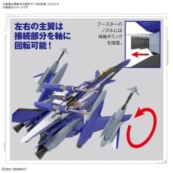 Macross Delta Hg Yf-29 Durandal Valkyrie (Maximilian Genius Machine) Full Set 1-100 Scale Model Kit-10-Jtoys