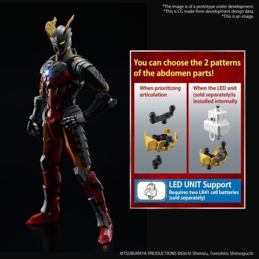 Ultraman Zero Figure-Rise Standard Ultraman Zero Suit (Sc Specification Action Ver.) Model Kit-10-Jtoys