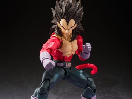 Dragon Ball Gt S.h.figuarts Super Saiyan 4 Vegeta Action Figure