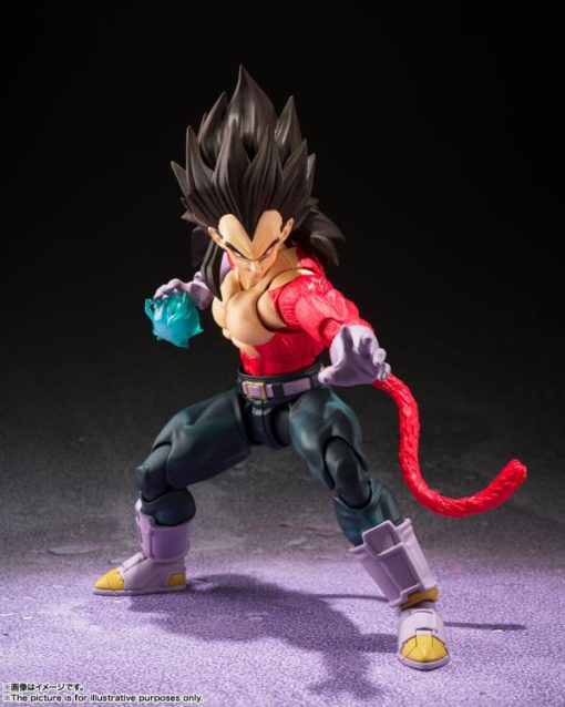 Dragon Ball Gt S.h.figuarts Super Saiyan 4 Vegeta Action Figure - Image 4