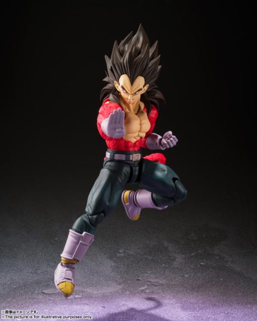 Dragon Ball Gt S.h.figuarts Super Saiyan 4 Vegeta Action Figure - Image 5