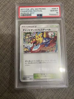 Japanese Pokemon TCG Worlds 2017 Champion's Festival SM-P-2017 PSA 10 - 1 - JToys