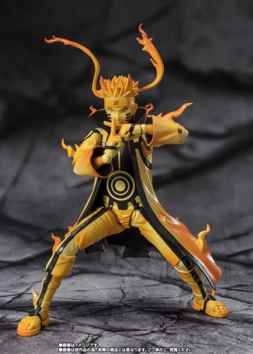 S.h.figuarts Naruto Uzumaki [Kurama Link Mode] -Courageous Strength That Binds-