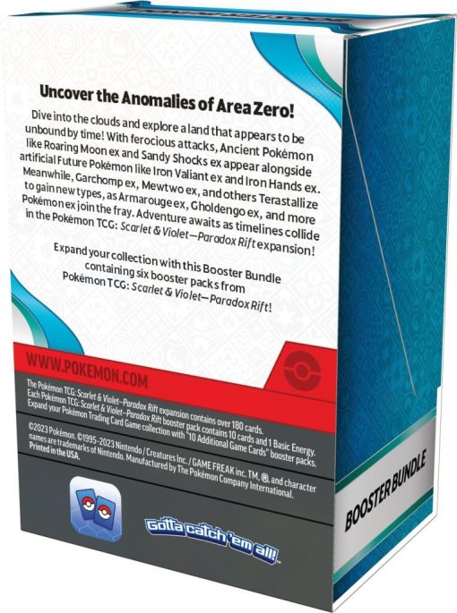 Pokémon Tcg Scarlet &Amp; Violet 4 Paradox Rift Booster Bundle-2-Jtoys Pokémon Tcg Scarlet &Amp; Violet 4 Paradox Rift Booster Bundle-2-Jtoys