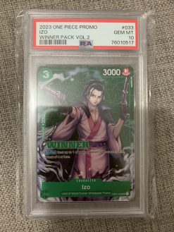 One Piece Card Game Winner Pack Vol.2 Izo OP01-033 PSA 10 - 1 - JToys