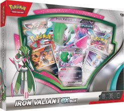 POKÉMON TCG Roaring Moon- Iron Valiant ex Box-5-JToys