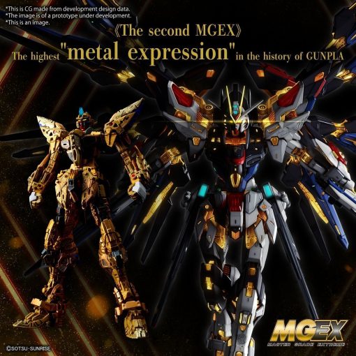 Bandai Mgex Strike Freedom Gundam 1/100 Model Kit - Image 12
