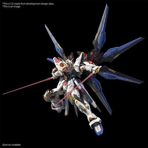 Bandai Mgex Strike Freedom Gundam 1/100 Model Kit - Image 7