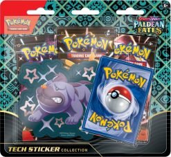 Pokémon Tcg Scarlet &Amp; Violet 4.5 Paldean Fates Tech Sticker Blister-3-Jtoys