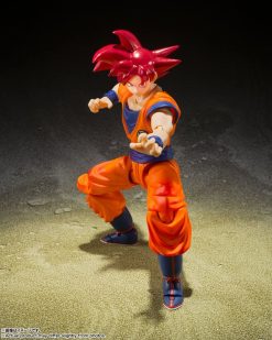 S.H.FIGUARTS Dragon Ball Super - Super Saiyan God Son Goku -Saiyan God Of Virute--2-JToys