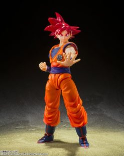 S.H.FIGUARTS Dragon Ball Super - Super Saiyan God Son Goku -Saiyan God Of Virute--1-JToys