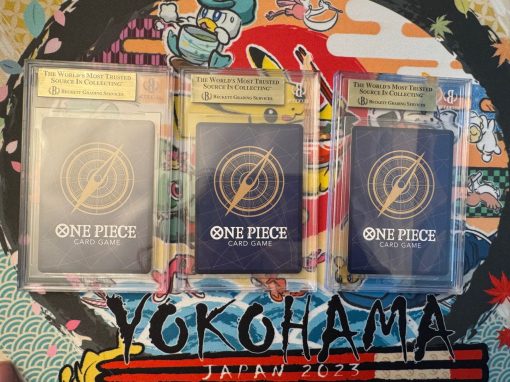 One Piece Card Game Regional Top 16 Prize Admiral Sakazuki / Kuzan / Borsalino Op02-096 Bgs: 10 - Image 2