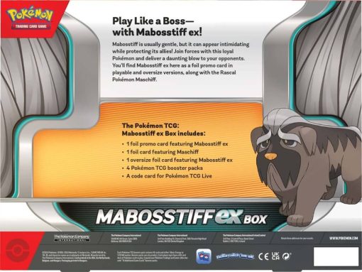 Pokémon Tcg Mabosstiff Ex Box-3-Jtoys