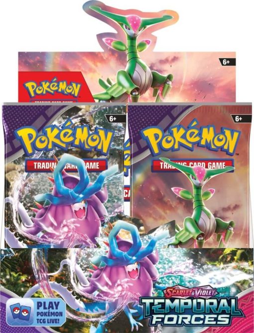 Pokémon Tcg Scarlet &Amp; Violet 5 Temporal Forces Booster-2-Jtoys
