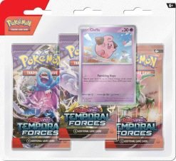 POKÉMON TCG Scarlet & Violet 5 Temporal Forces Three booster blister-2-JToys